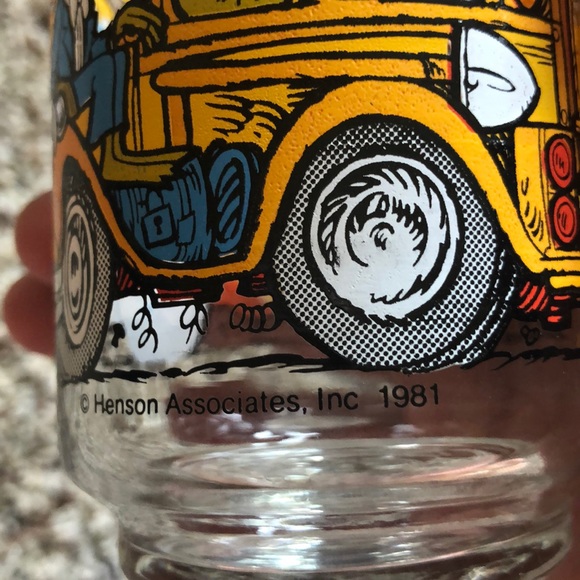 Drinking glass from The Great Muppet Caper 1981 - Picture 4 of 6